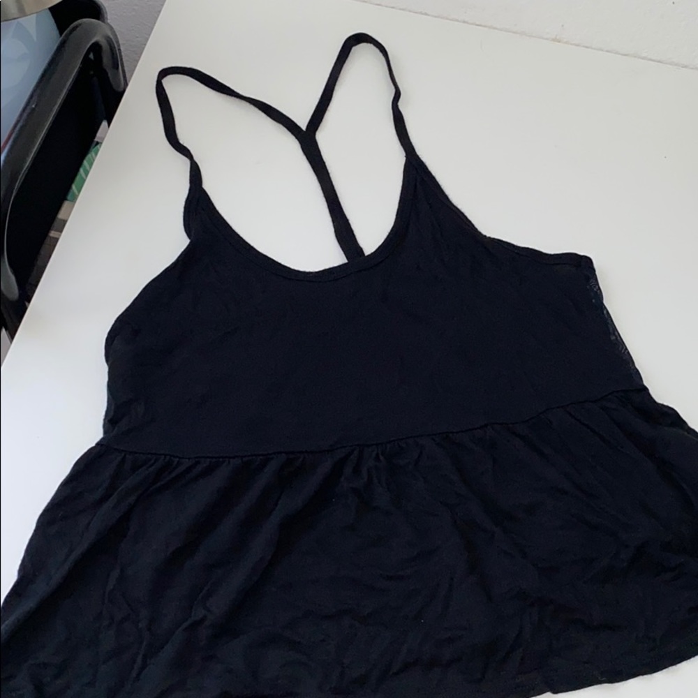 A&F baby doll crop top